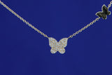 14k Yellow Gold Butterfly Pendant