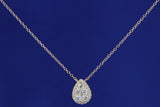 14k Yellow Gold Tear Drop Pendant