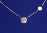 14k Yellow Gold Clover Pendant