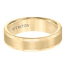 Triton Roll Edge Satin Finish Classic Wedding Band