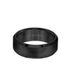 Triton Bevel Edge Satin Center Classic Wedding Band