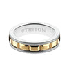 Triton Satin Finish Round Edge Contemporary Wedding Band