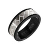 Triton Satin Finish Round Edge Contemporary Wedding Band