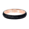 Triton Faceted Profile Flat Edge Contemporary Band