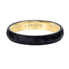 Triton Faceted Profile Flat Edge Contemporary Band