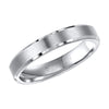 Triton Bevel Edge Bright Finish Classic Wedding Band