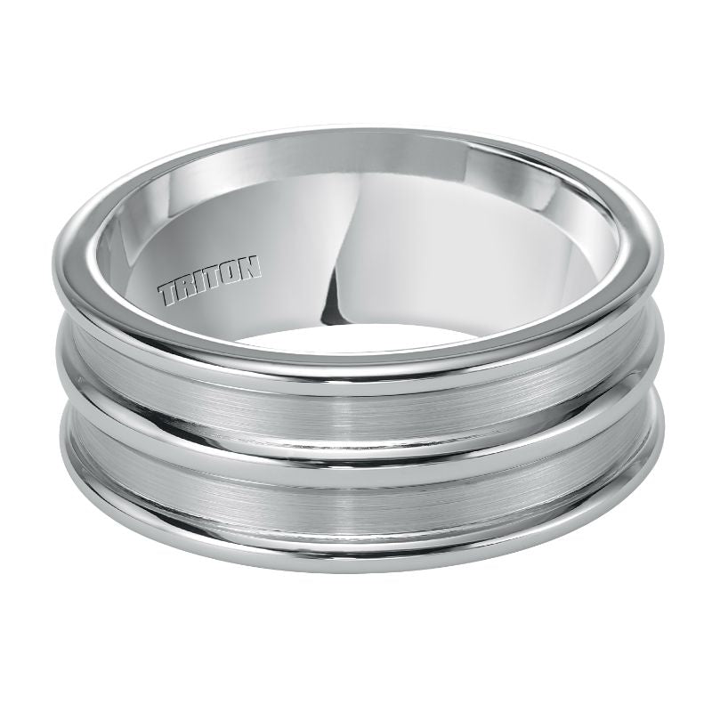 Triton Raise Rims Contemporary Wedding Band