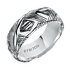 Triton Organic Wrap Finish Contemporary Wedding Band