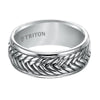 Triton Woven Contemporary Wedding Band