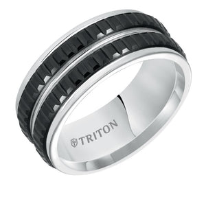 Triton Contemporary Wedding Band