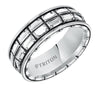 Triton Black Oxidation Finish Contemporary Wedding Band