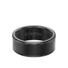 Triton Roll Edge Satin Center Classic Wedding Band