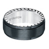 Triton Brush Finish Step Edge Contemporary Wedding Band