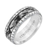 Triton Coin Edge Camouflage Finish Wedding Band