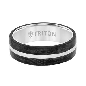 Triton 7MM Forged Carbon Exterior W/ Gold Interior& Inlay