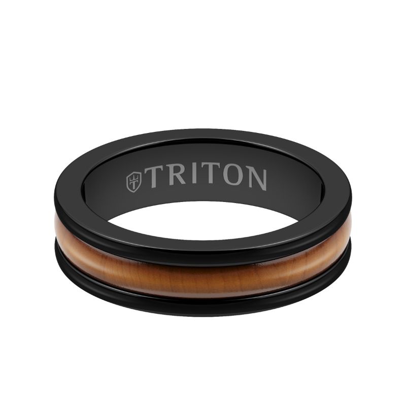 Triton Contemporary Wedding Band