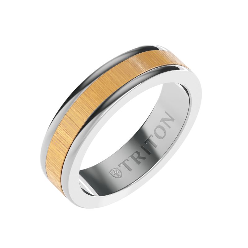 Triton Contemporary Wedding Band