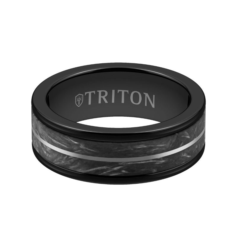 Triton Contemporary Wedding Band