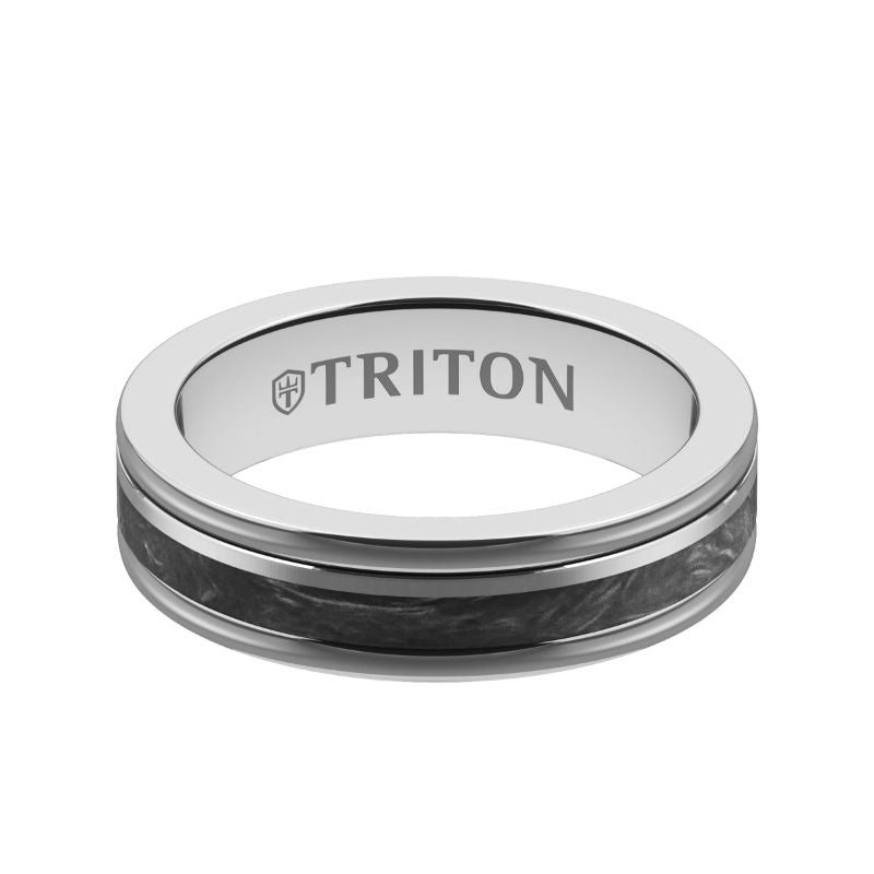 Triton Contemporary Wedding Band