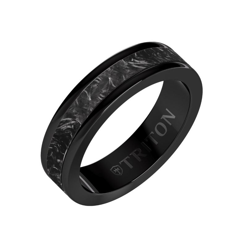 Triton Contemporary Wedding Band