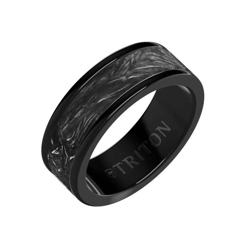 Triton Contemporary Wedding Band