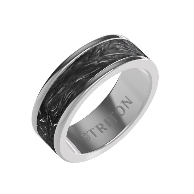 Triton Contemporary Wedding Band