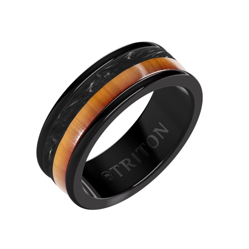 Triton Contemporary Wedding Band