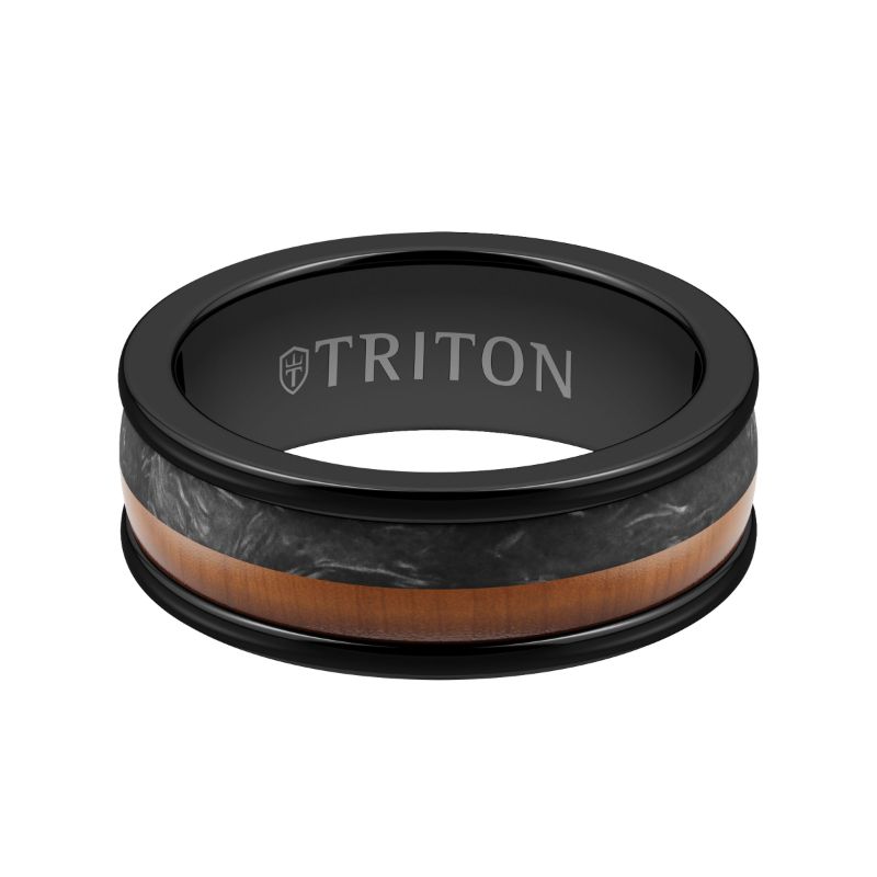 Triton Contemporary Wedding Band