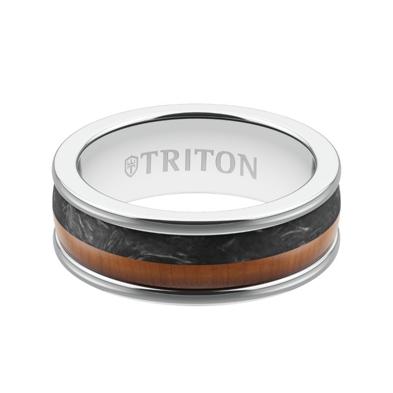 Triton Contemporary Wedding Band