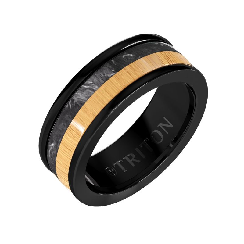 Triton Contemporary Wedding Band