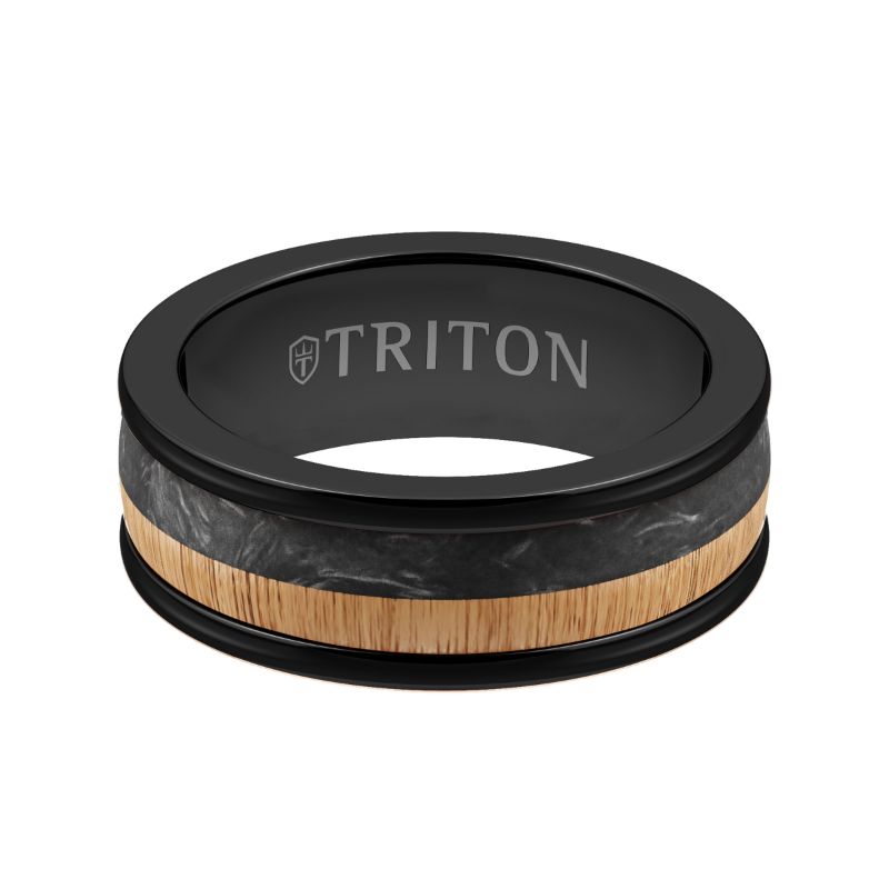 Triton Contemporary Wedding Band