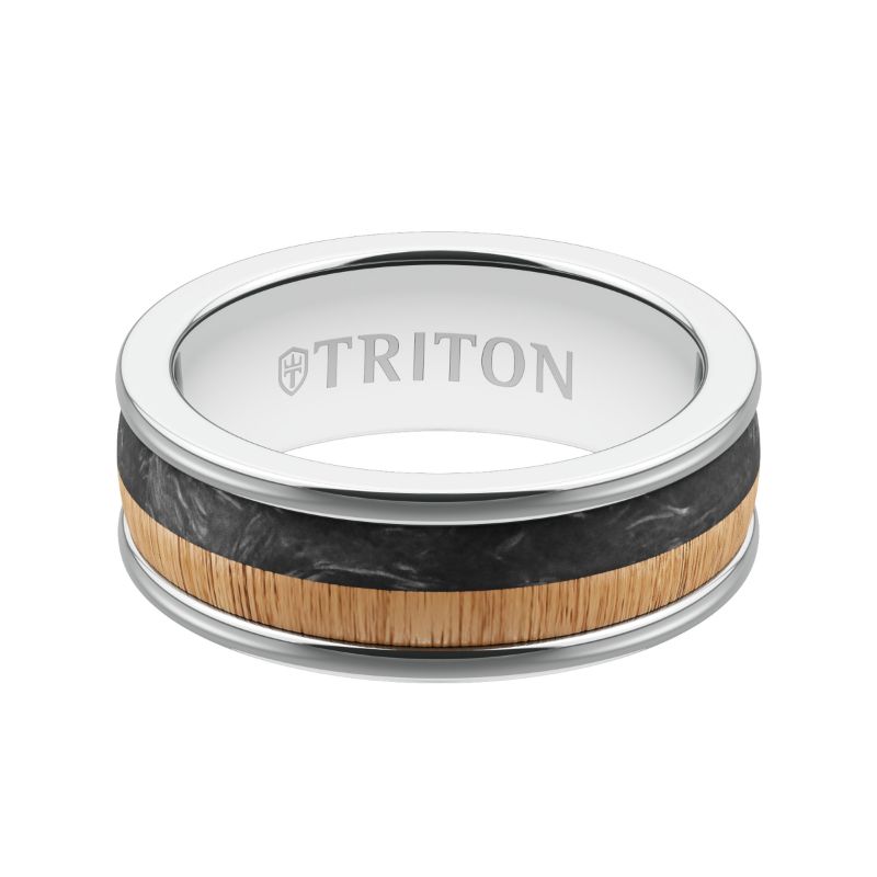 Triton Contemporary Wedding Band