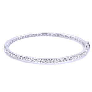 Diamond Tennis Bangle 1.22ct