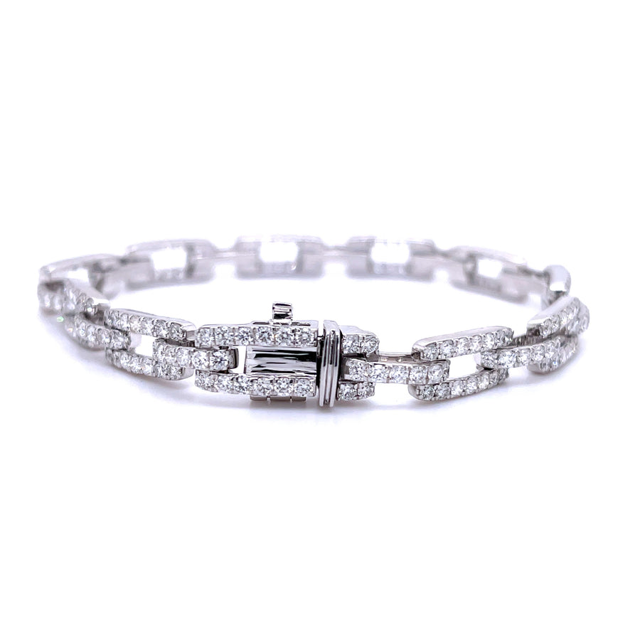 Diamond Cable Bracelet 5.15ct