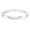 Artcarved Bridal Band No Stones Classic Wedding Band Pixie 14K White Gold