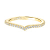 Artcarved Bridal Mounted with Side Stones Contemporary Floral Twist Diamond Wedding Band Sunflower 18K Yellow Gold