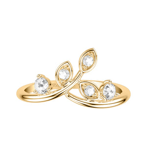 Artcarved Bridal Mounted with Side Stones Contemporary Rose Goldcut Diamond Anniversary Band 18K Yellow Gold
