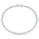 Gabriel & Co. 14k White Gold Bujukan Bangle Bracelet