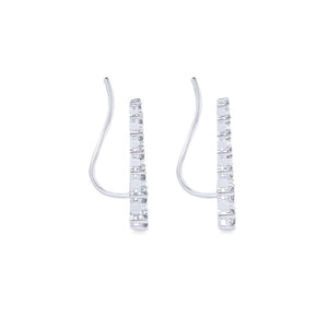 Gabriel & Co. 14k White Gold Lusso Diamond Stud Earrings
