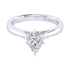 Gabriel & Co 14K White Gold Michelle Solitaire Diamond Engagement Ring