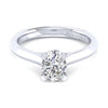 Gabriel & Co 14K White Gold Rina Solitaire Diamond Engagement Ring