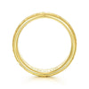 Gabriel & Co. 14k Yellow Gold Exclusive Men's Wedding Band