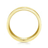 Gabriel & Co. 14k Yellow Gold Signature Men's Wedding Band