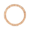 Gabriel & Co. 14k Rose Gold Stackable Diamond Ring