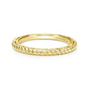 Gabriel & Co. 14k Yellow Gold Stackable Ring