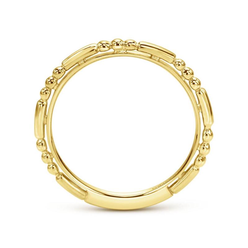 Gabriel & Co. 14k Yellow Gold Stackable Ring