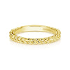 Gabriel & Co. 14k Yellow Gold Stackable Ring