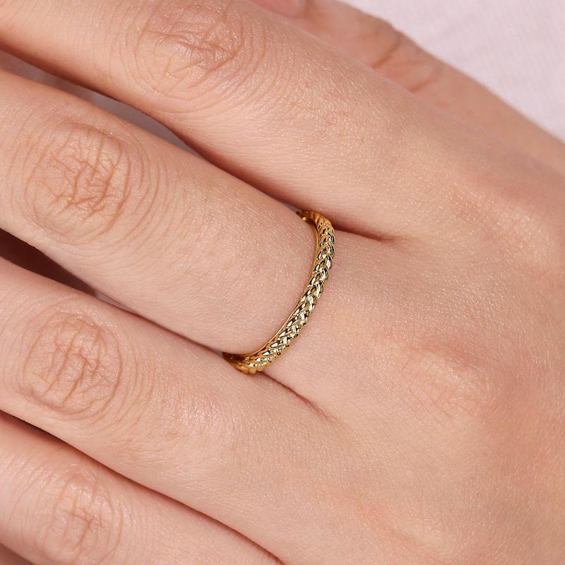 Gabriel & Co. 14k Yellow Gold Stackable Ring