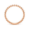 Gabriel & Co. 14k Rose Gold Stackable Ring