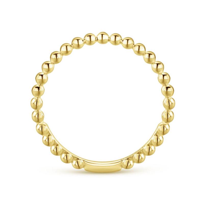 Gabriel & Co. 14k Yellow Gold Stackable Ring